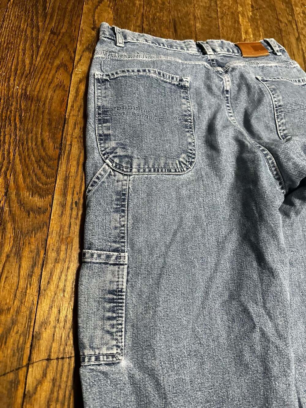 Vintage Y2K Tommy Hilfiger Carpenter Jeans Baggy Size 8 - Picture 12 of 13